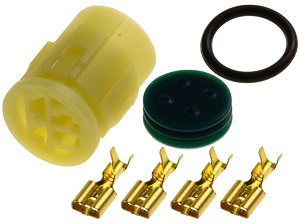 RF4NT - Motorradstecker wasserdicht (rund)