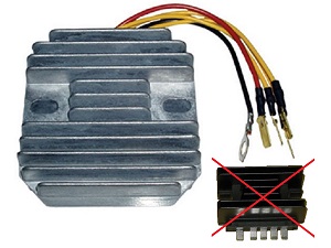 CARR134 - Suzuki GS GSX DR MOSFET Spannungsregler Gleichrichter (RS21)