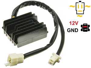 CARR201-DRZ- MOSFET Suzuki DR-Z400 RMX250S Spannungsregler Gleichrichter Lithium Ion (32800-08D00)