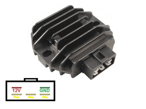 CARR202 Kawasaki MOSFET Spannungsregler Gleichrichter (SH555-12, SH640D-12, SH661-12, SH713AA, SH719AA, SH548-12)