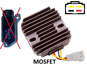 CARR421 - Yamaha 2 fase MOSFET Spannungsregler Gleichrichter