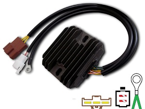 CARR694-KTM-LC 690 950 990 1190 MOSFET Spannungsregler Gleichrichter (SH541SA, SH541KB)