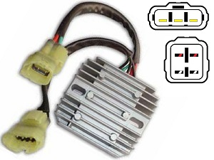 CARR694LT Suzuki LT-A500 LT-F500 MOSFET Spannungsregler Gleichrichter