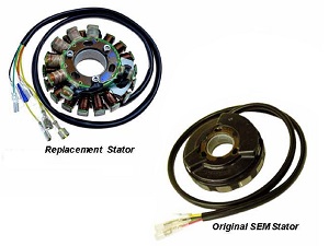 ST5500L - KTM 350 400 500 600 620 640 660 Husaberg Beleuchtung & Zündstator 250014-01, 58031002050