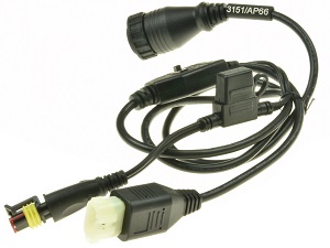 3151/AP66 Motorrad-Diagnosekabel und powerkabel Yamaha cross TEXA-3913318