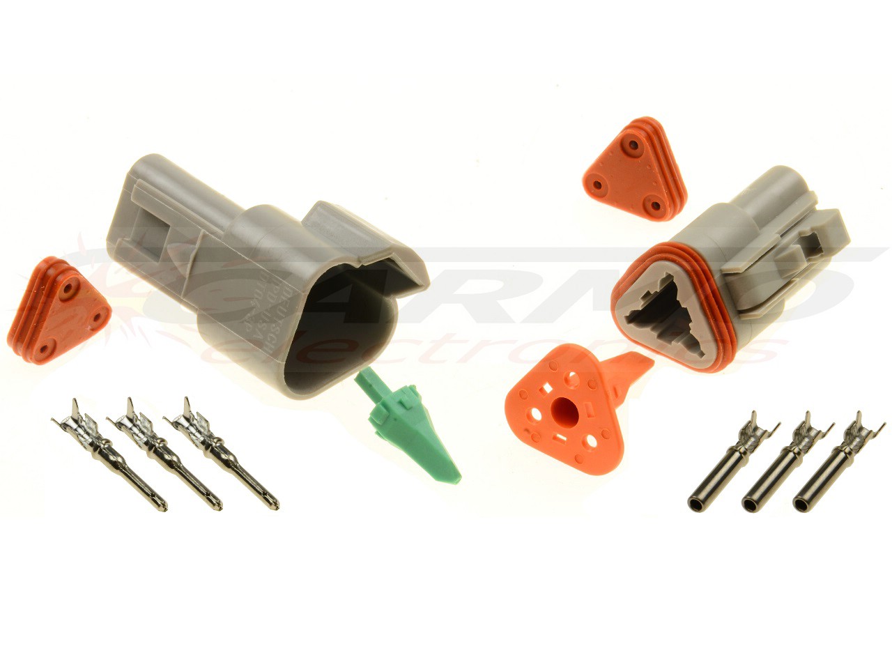 3 poliger Superseal Stecker Amphenol - Deutsch DT06-3s DT04-3P - zum Schließen ins Bild klicken