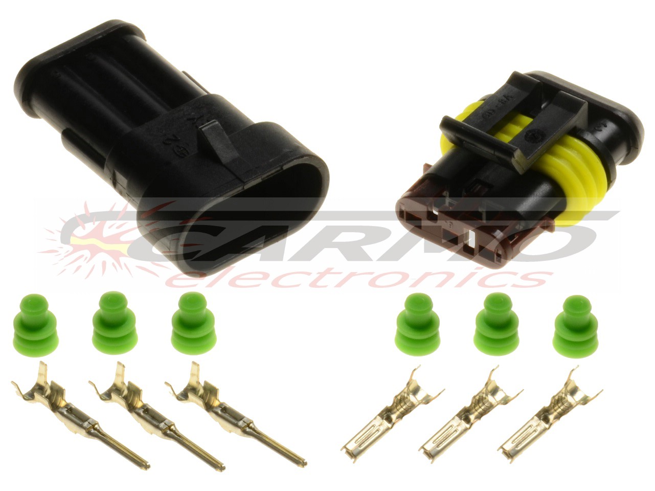 3 pin 1.5 superseal connector set - zum Schließen ins Bild klicken