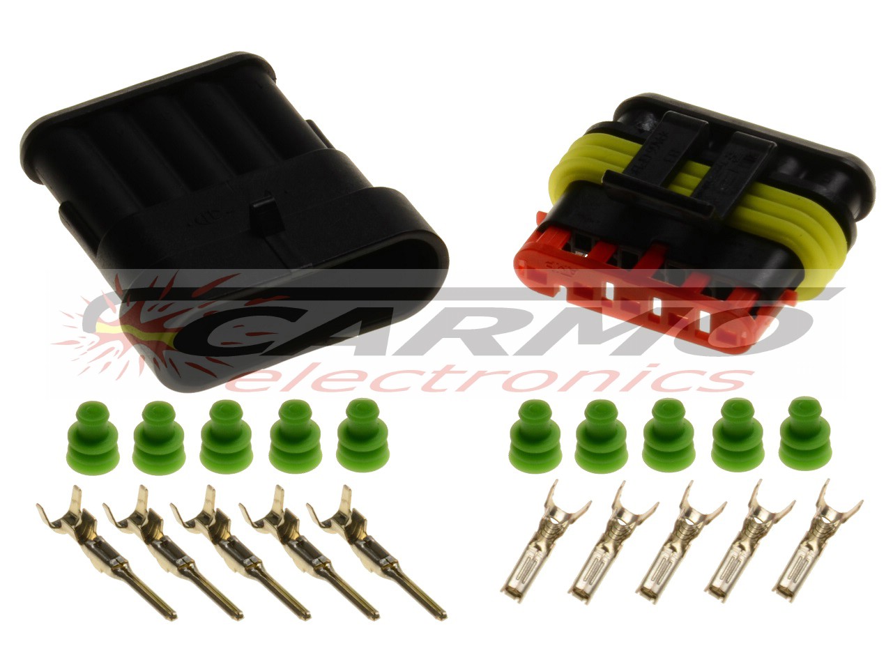 5 pin 1.5 superseal connector set - zum Schließen ins Bild klicken