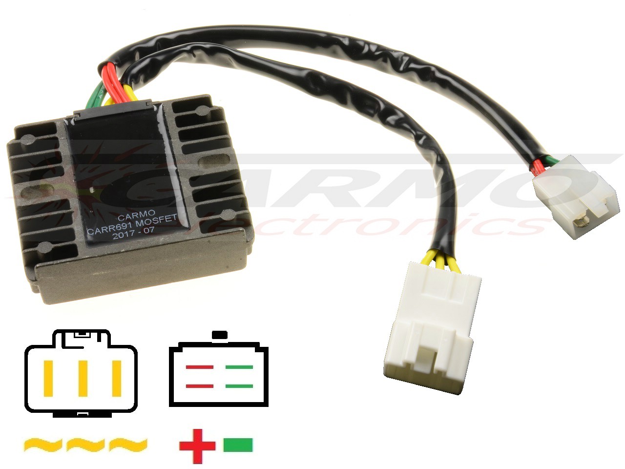 CARR694AP2 Aprilia Dorsoduro Shiver MOSFET Spannungsregler Gleichrichter - zum Schließen ins Bild klicken