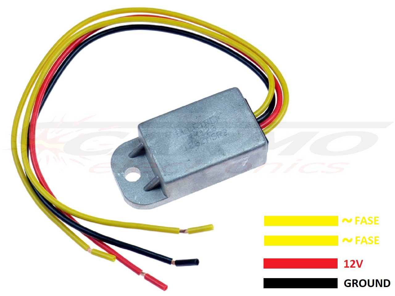 CARR1201 - 12 V 4-Wege-75-Watt-Kompakt-Gleichrichter mit universellem Spannungsregler (32800-48720) - zum Schließen ins Bild klicken