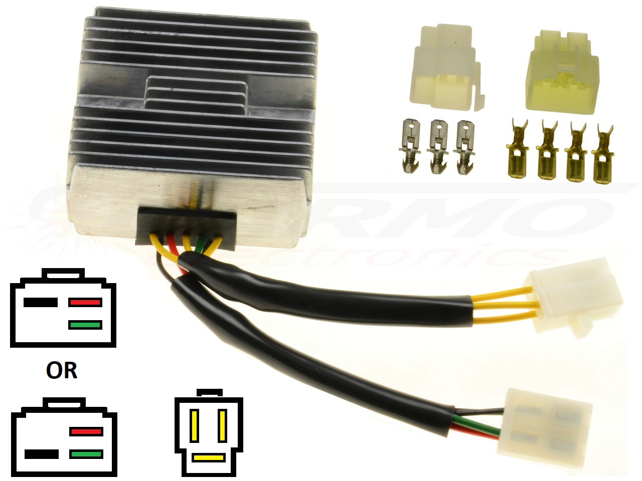 CARR181 Honda CB CH CM FT MOSFET Spannungsregler (SH532, SH535, Shindengen) - zum Schließen ins Bild klicken