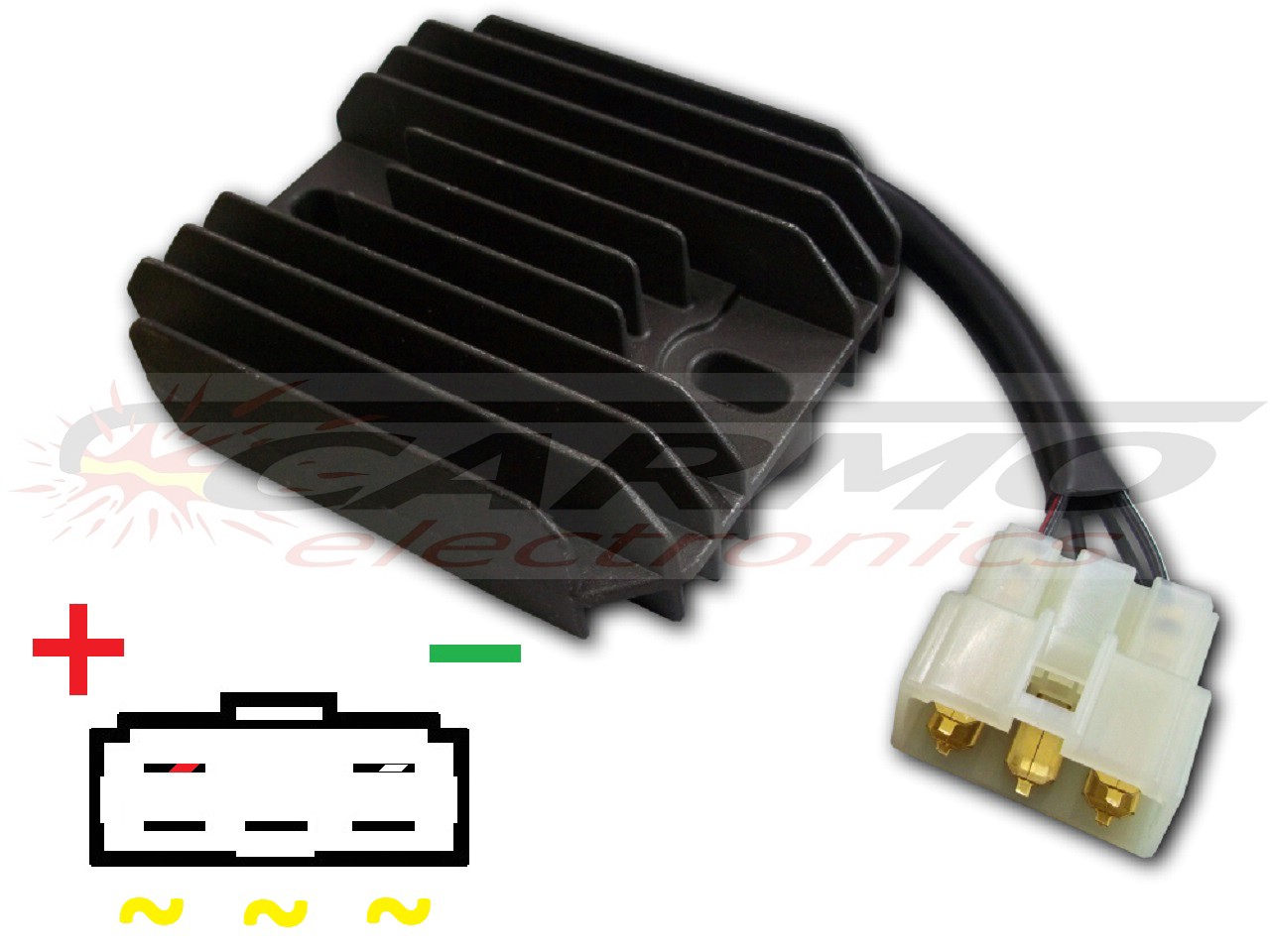 CARR201 - MOSFET Spannungsregler Gleichrichter (SH535A-12, SH650-12, SH532-12) - zum Schließen ins Bild klicken