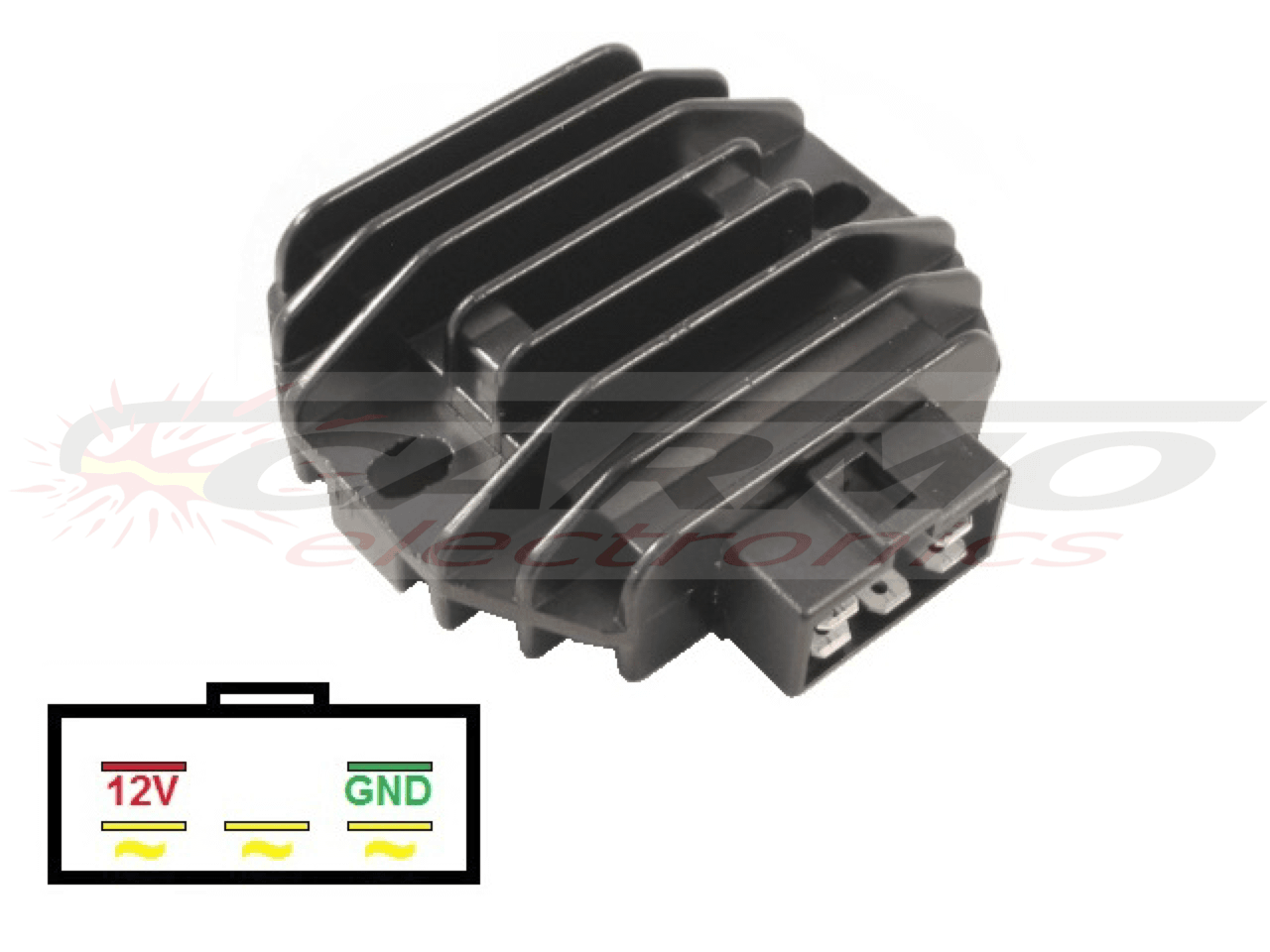 CARR202 - MOSFET Spannungsregler Gleichrichter (SH640D-12, SH661-12, SH713AA, SH719AA, SH573-12, SH578-12, SH650A-12) - zum Schließen ins Bild klicken