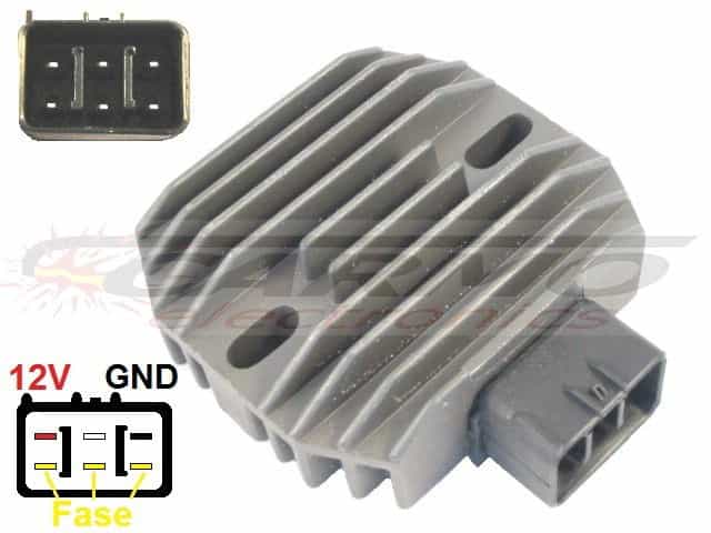 CARR4415 - MOSFET Spannungsregler Gleichrichter (SH640KA, SH578BA, SH640E-11, SH660-12, SH660AB, SH678A-13) - zum Schließen ins Bild klicken