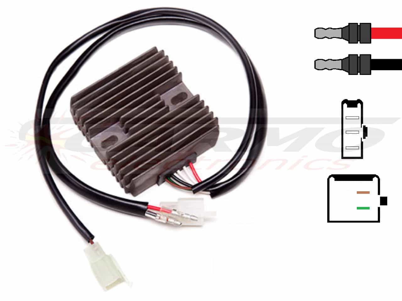 CARR491 - RD250 RD350 MOSFET Spannungsregler Gleichrichter - zum Schließen ins Bild klicken