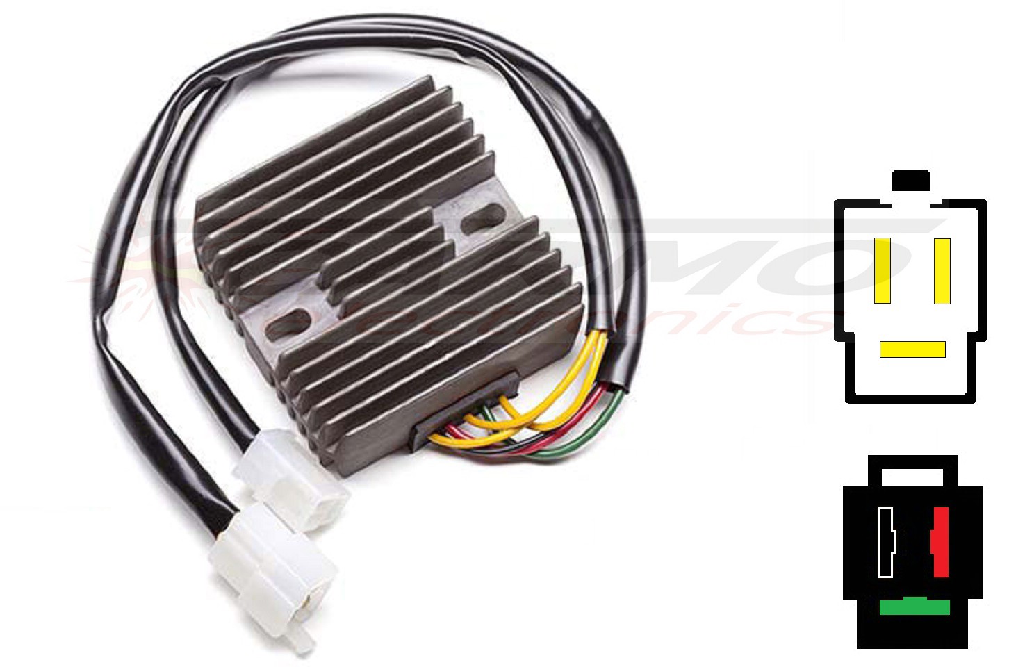 CARR661 - Honda SH532-12 SH590-12 MOSFET Spannungsregler Gleichrichter - zum Schließen ins Bild klicken