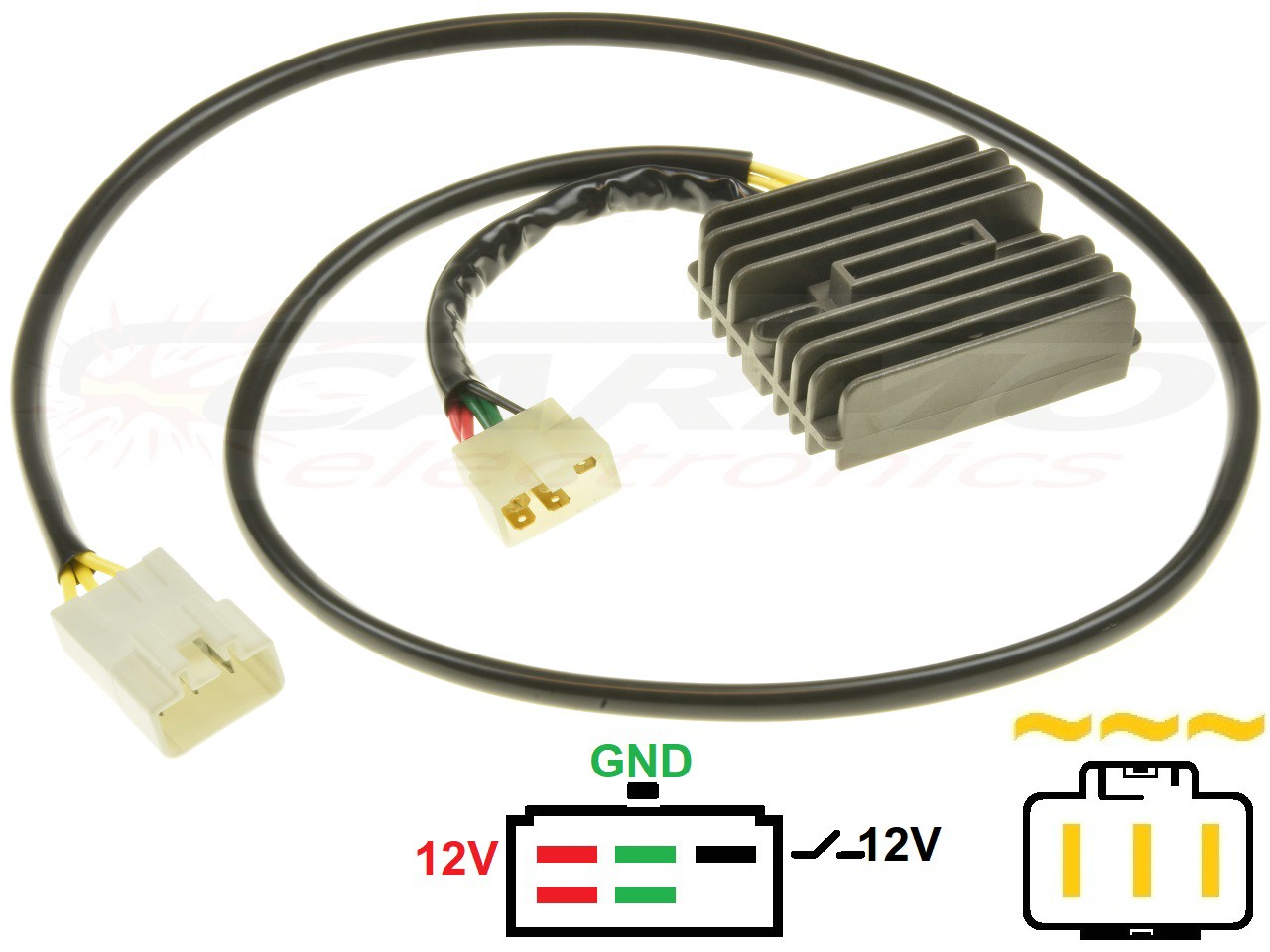 CARR694-X11 Honda CB1100SF X11 X-Eleven MOSFET Spannungsregler Gleichrichter Lithium Ion - 31600-MCC-601 - zum Schließen ins Bild klicken