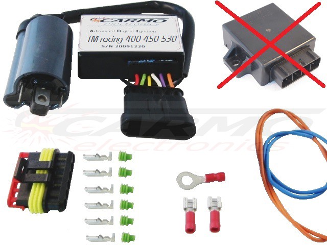 Verbesserte TM 400 450 530 660 CDI Einheit Steuergerät Zündbox - zum Schließen ins Bild klicken