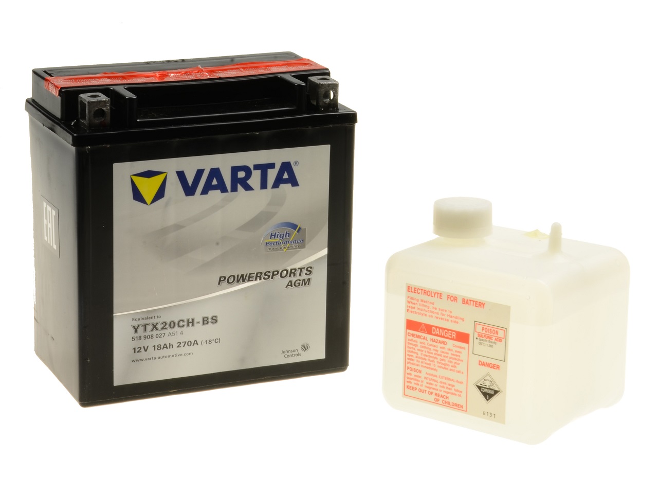 Varta YTX20CH-BS - zum Schließen ins Bild klicken