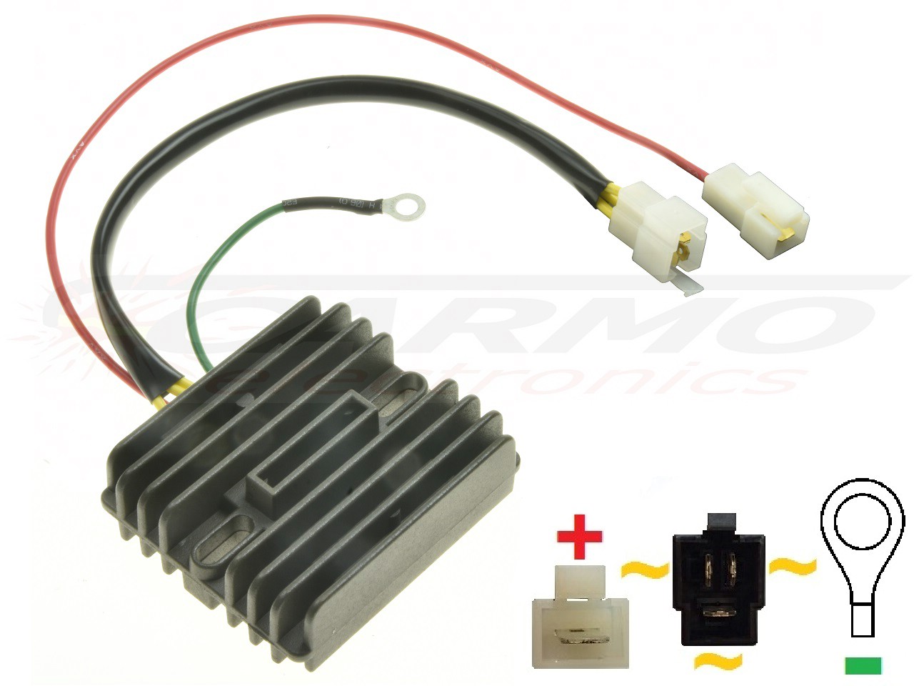 CARR694-XV - Yamaha XV MOSFET Spannungsregler Gleichrichter -- Lithium-Ionen Batterien - zum Schließen ins Bild klicken