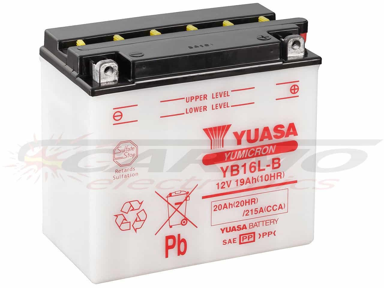 Yuasa YB16L-B - zum Schließen ins Bild klicken