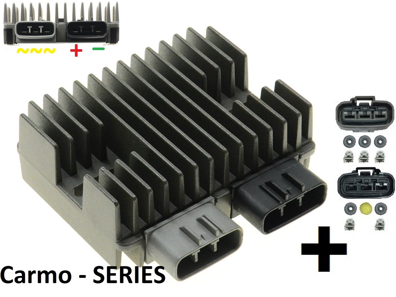 CARR5925-SERIE - MOSFET SERIE SERIES Spannungsregler Gleichrichter (Verbesserte SH847) wie compu-fire + Anschlüsse - zum Schließen ins Bild klicken